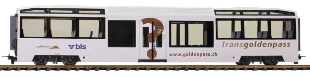 3699 301 MOB Bs 231 "Transgoldenpass" HO 2 rails