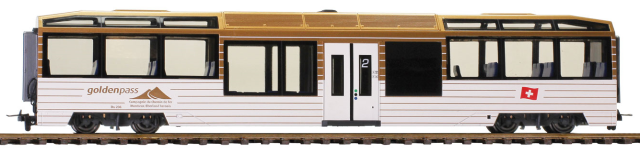 3699 346 MOB Bs 233 "Goldenpass" HO 2 rails