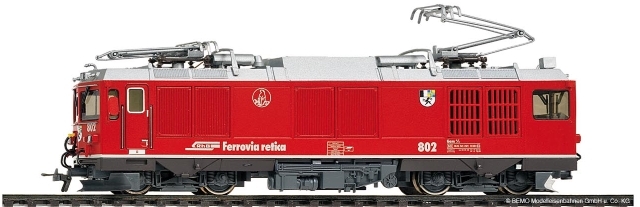 1267 122  RhB Gem 4/4 802 "Murmeltier" refit