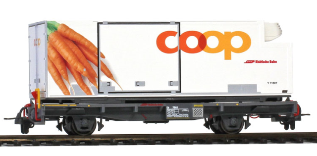 2269 127 RhB Lb-v 7877 Conteneur  COOP "Carottes"