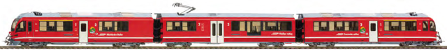 7244 113 RhB ABe 8/12 3513 Allegra "Bärenland"