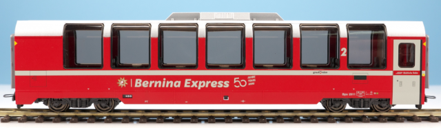 3694 151 RhB Bps 2511 "Bernina Express" HO 2 rails
