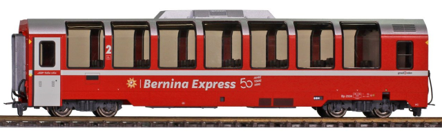 3594 154 RhB Bp 2504 "Bernina Express" HO 3 rails