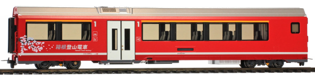 3298 102 RhB A 578 01 "Hakone Tozan Railway" avec éclairage