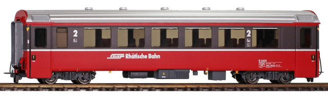 3644 102 RhB B 2492 EW IV "Bernina Express" HO 2 rails