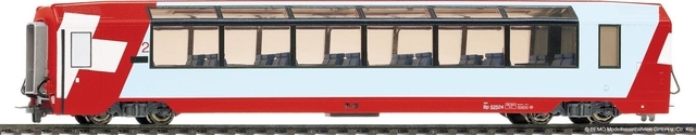 3589 128 RhB Bp 2538 HO 3 rails