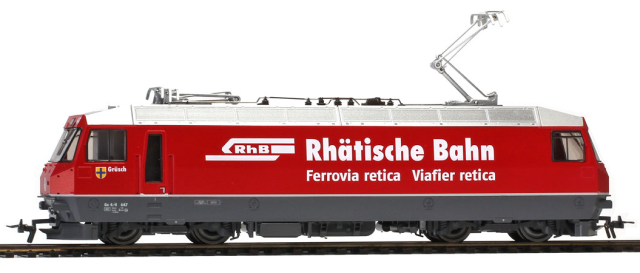 1559 167 RhB Ge 4/4 III 647 HO 3 rails Digital